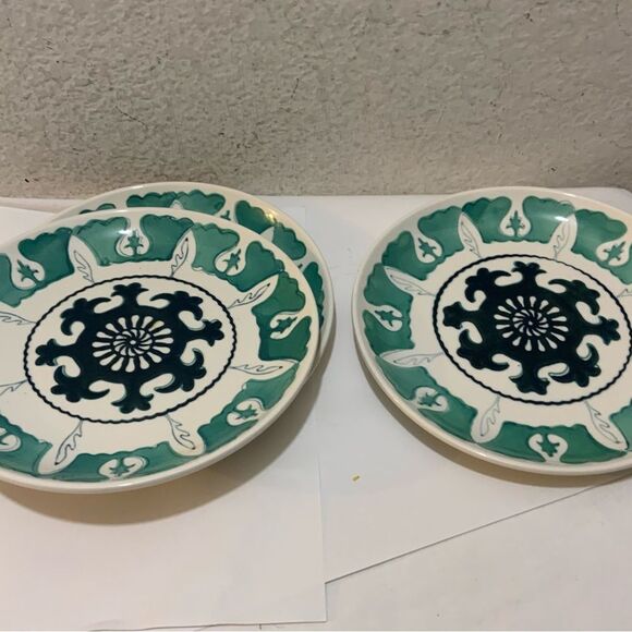THRESHOLD Stoneware TARGET "KEIRA" Plates 8.5” Set Of 3 G18 - Picture 6 of 9